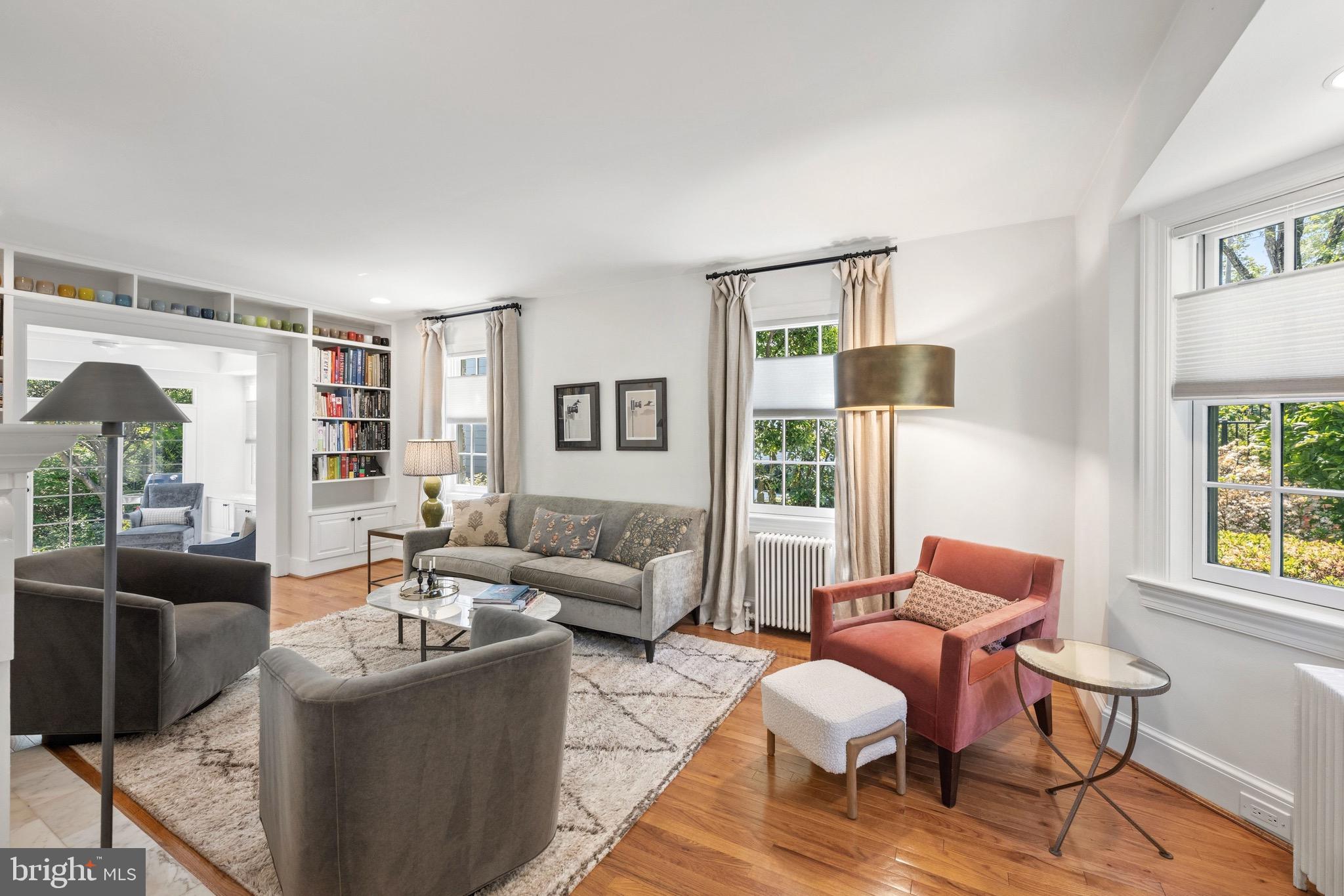 7409 Ridgewood Avenue Chevy Chase, MD 20815 - Photo 4 of 29 Inviting living room