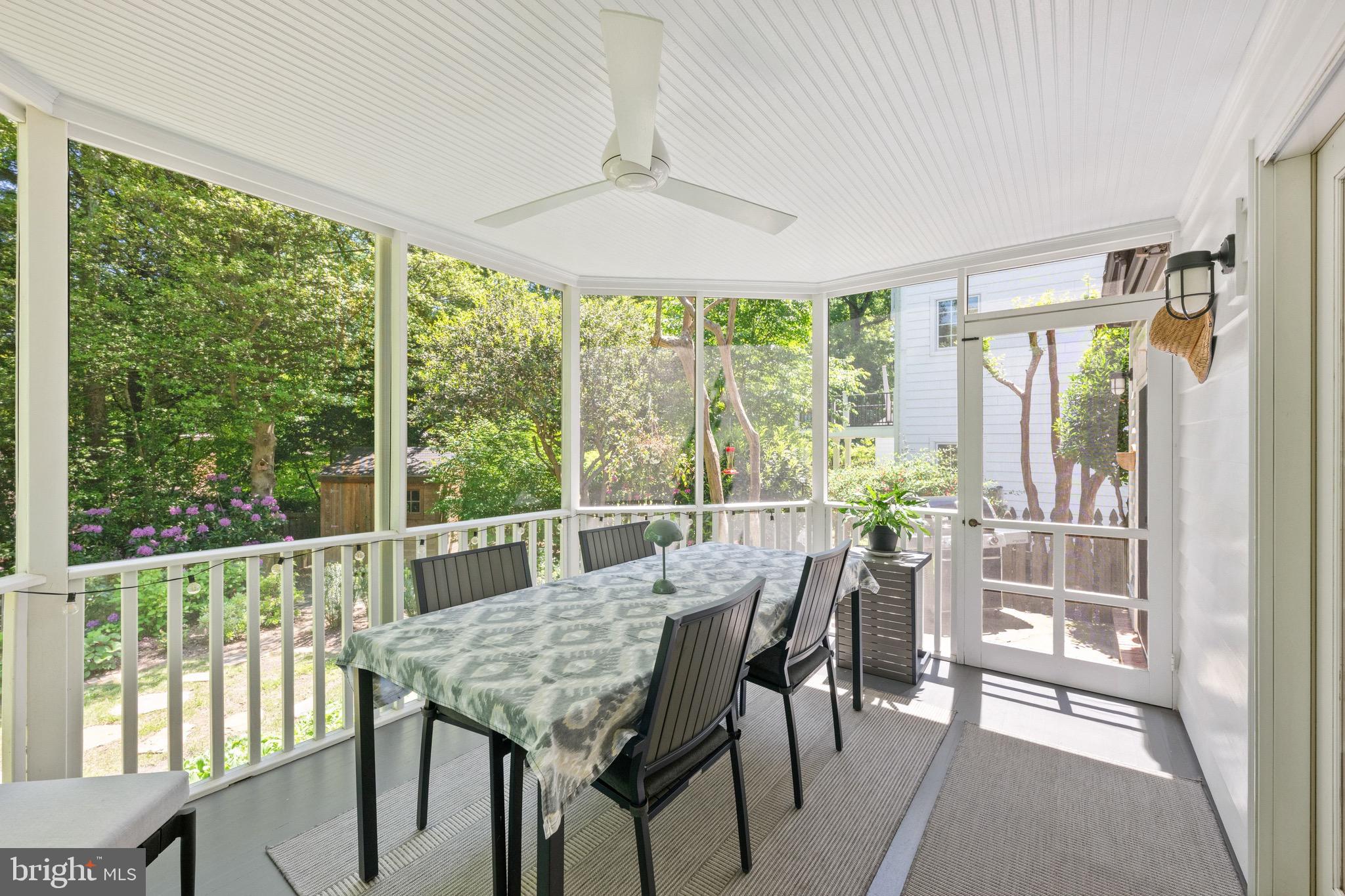 7409 Ridgewood Avenue Chevy Chase, MD 20815 - Photo 8 of 29 Screened porch