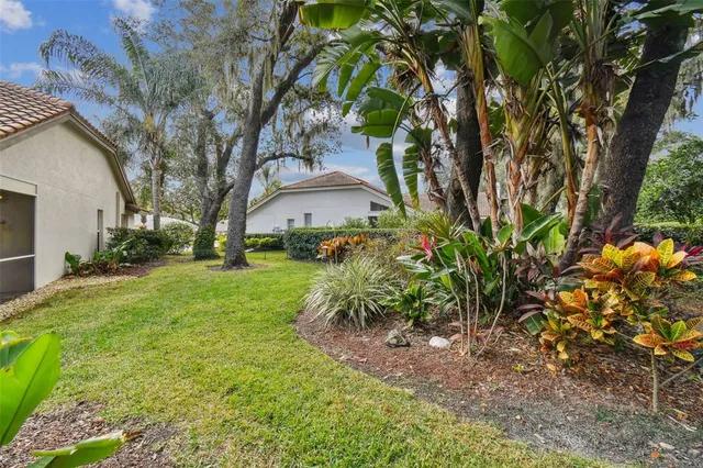 view of a house with a yard