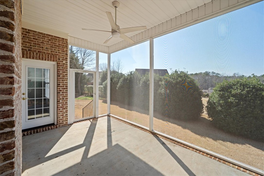 38 Angus Run Seneca, SC 29672 - Photo 39 of 46 This outdoor space offers comfort and serene views, perfect for relaxation and gatherings.