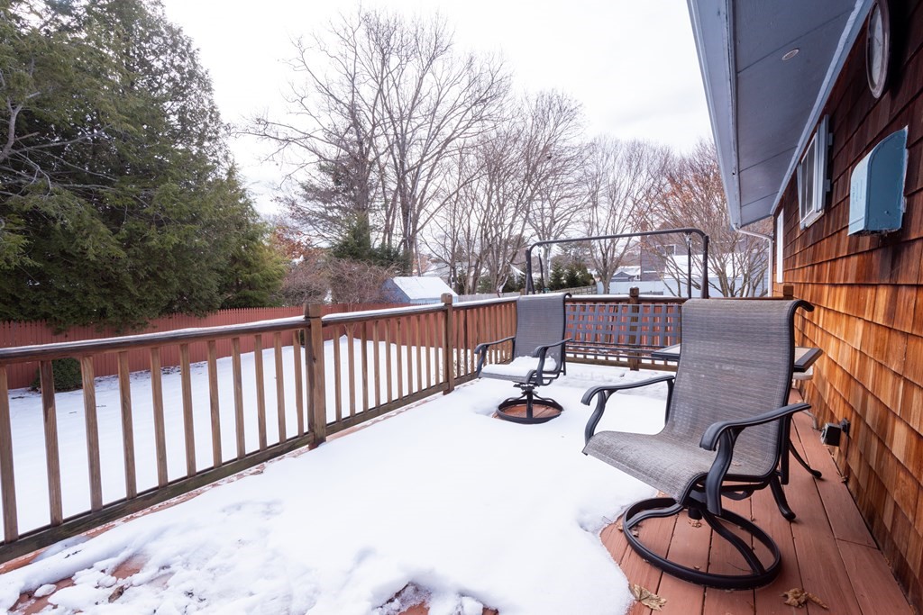 7 Robinson Road Beverly, MA 01915 - Photo 8 of 27 a view of a patio with iron fence