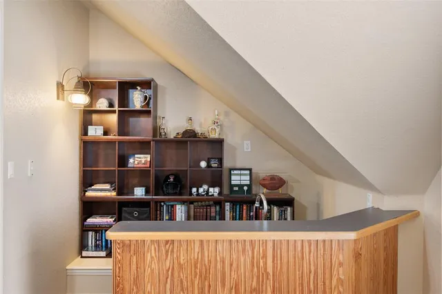 a view of city from a balcony