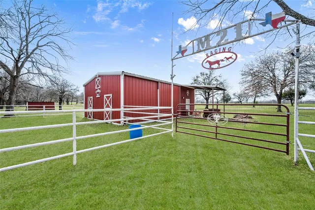 a view of outdoor space with garden