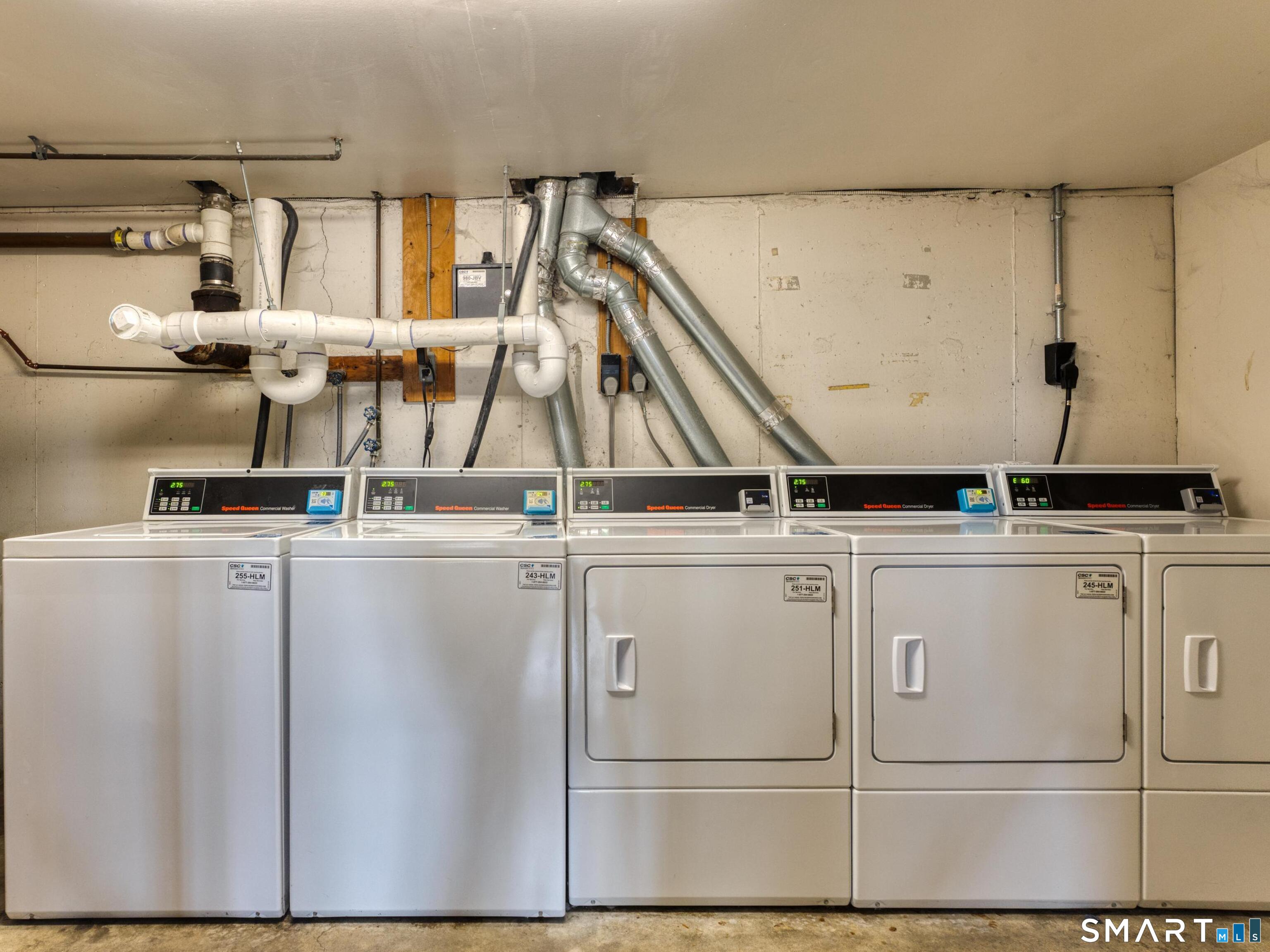 280 East Main Street, Unit B5 Clinton, CT 06413 - Photo 17 of 19 Shared coin laundry room for the 4 unit building.