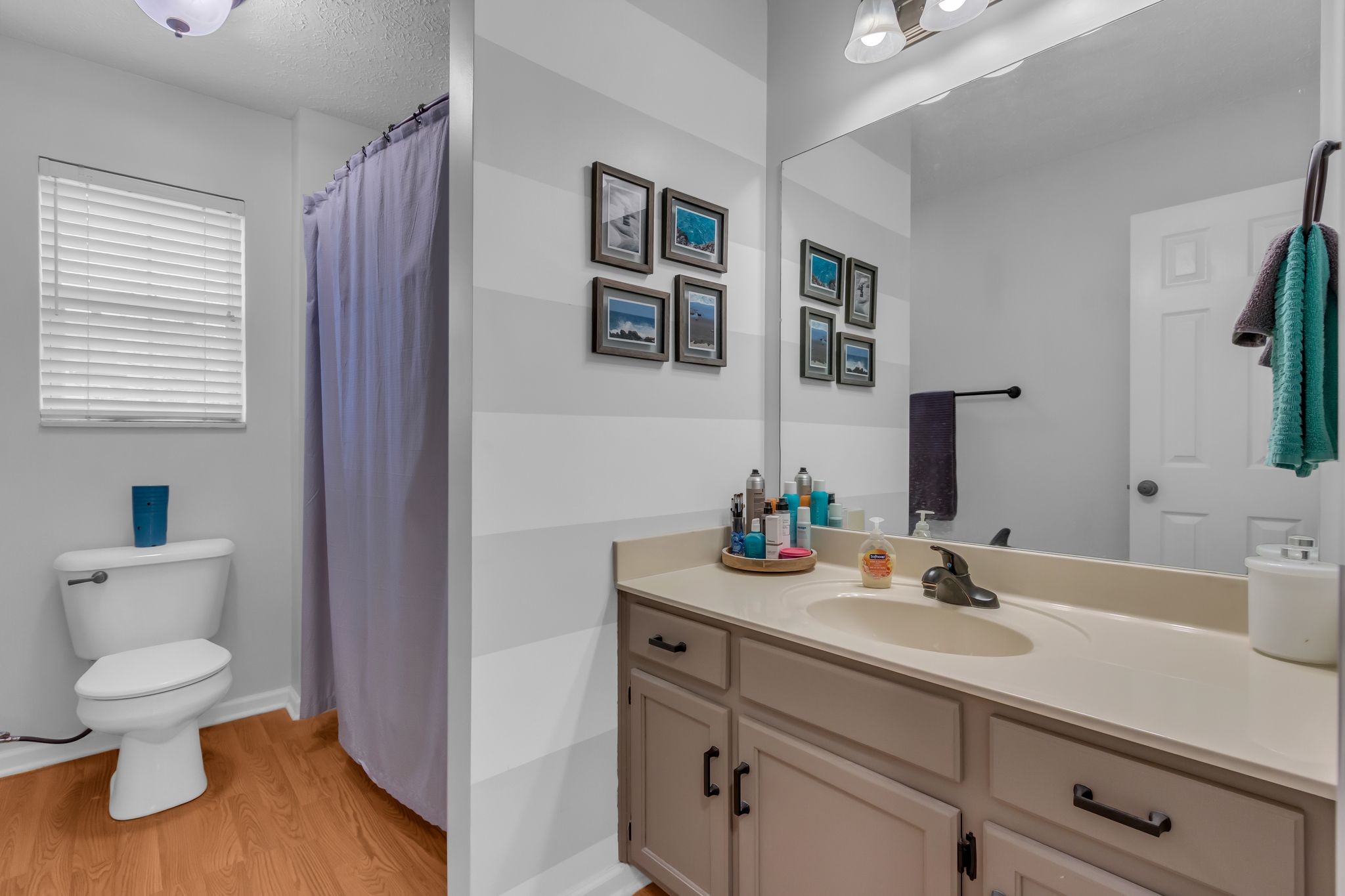505 Hollyhock Way Franklin, TN 37064 - Photo 24 of 28 a bathroom with a toilet sink and mirror