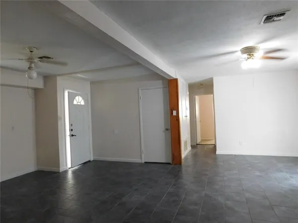 wooden floor in an empty room