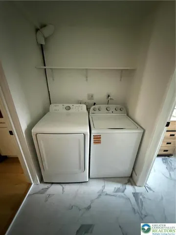 a view of wooden door