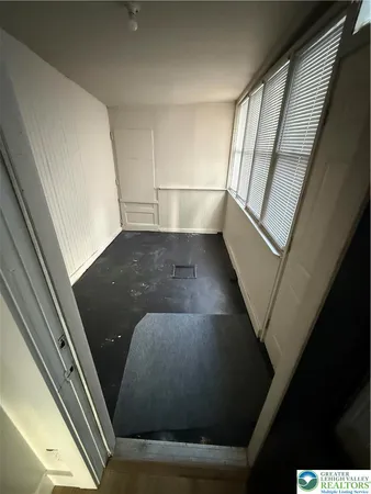 a view of an entryway