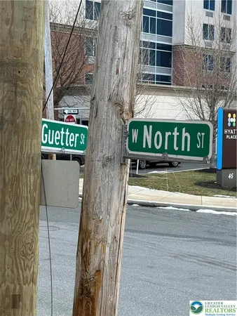 a sign that is on the side of a building