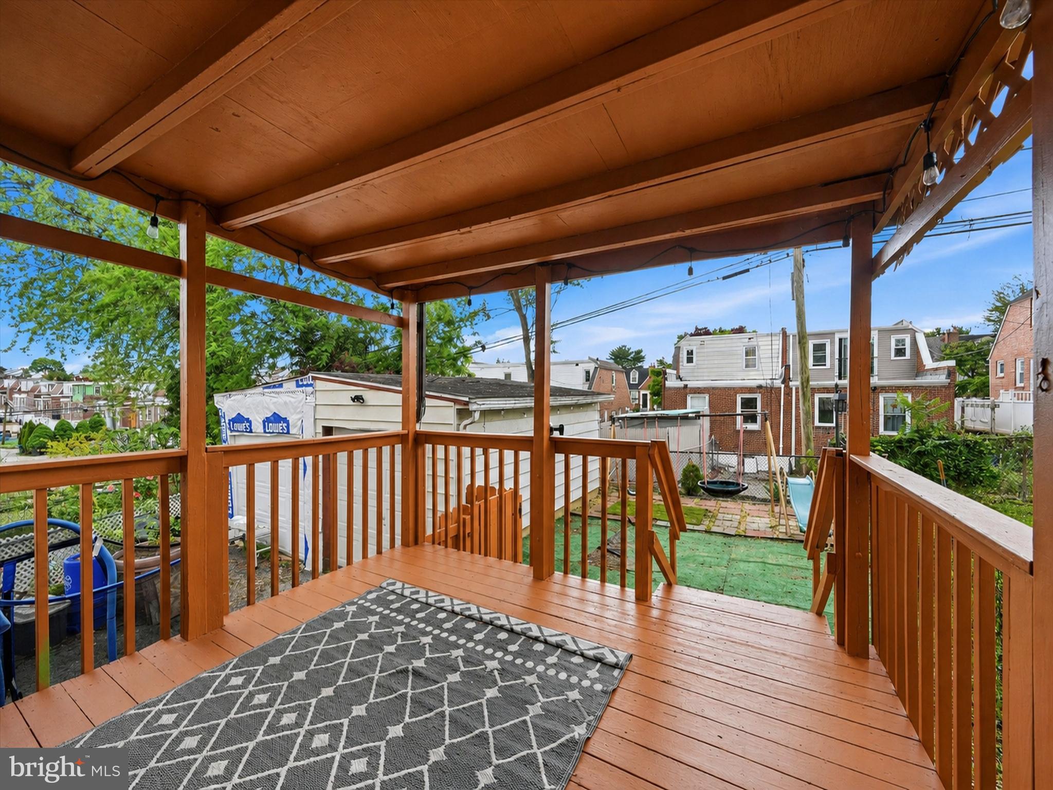 1210 Harding Drive Havertown, PA 19083 - Photo 22 of 25 a view of balcony with wooden floor