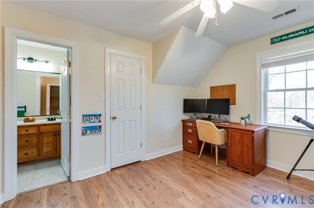2949 Mountclair Road Chester, VA 23831 - Photo 21 of 30 Bedroom #3 is perfect for an office or exercise ro