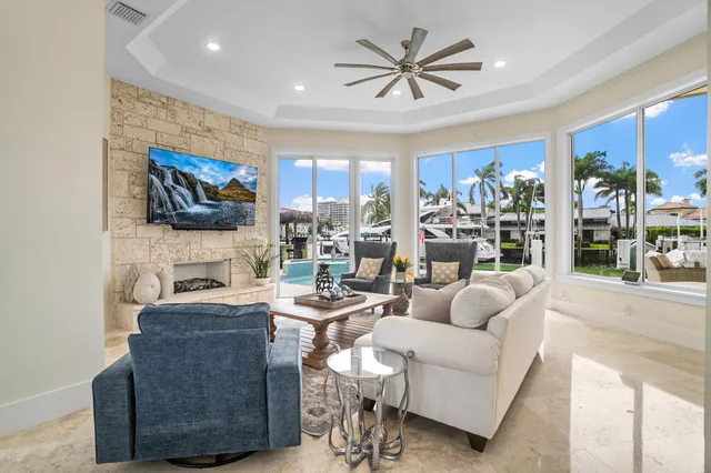 a view of a dining area with furniture