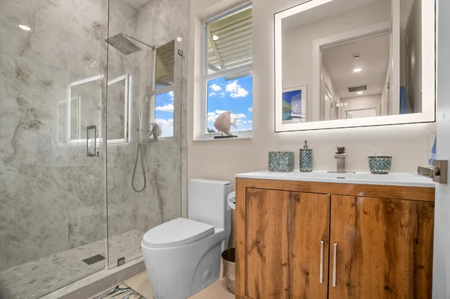 a bed room with bed and a couch