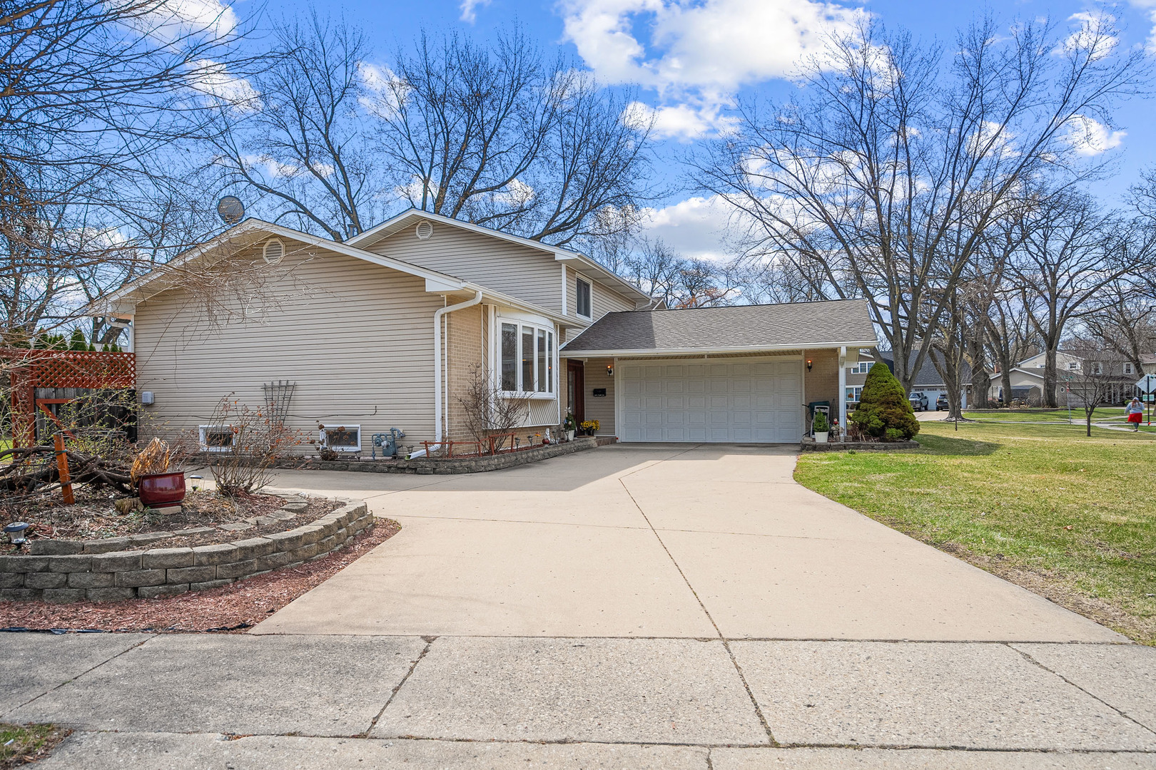 4301 Euclid Avenue Rolling Meadows, IL 60008 - Photo 1 of 30 a front view of a house with a yard and garage
