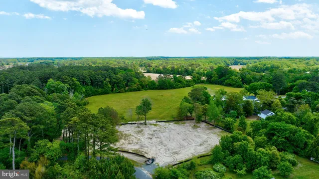 a view of a garden with a building in the background