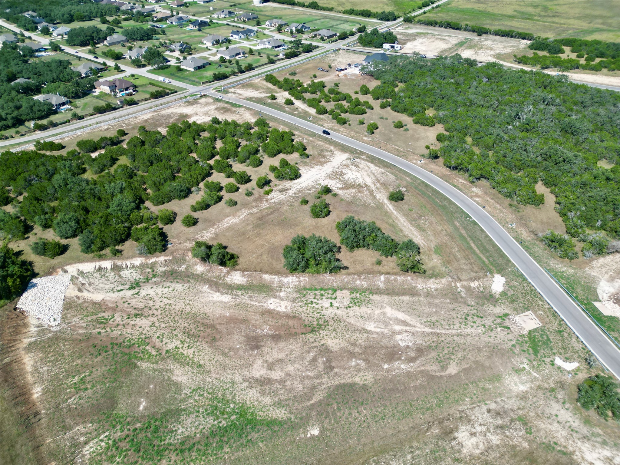 2201 Council Springs Pass Leander, TX 78641 - Photo 8 of 21 a view of a yard with a flower plants