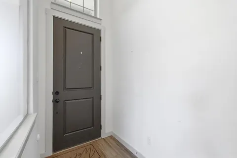 a view of front door