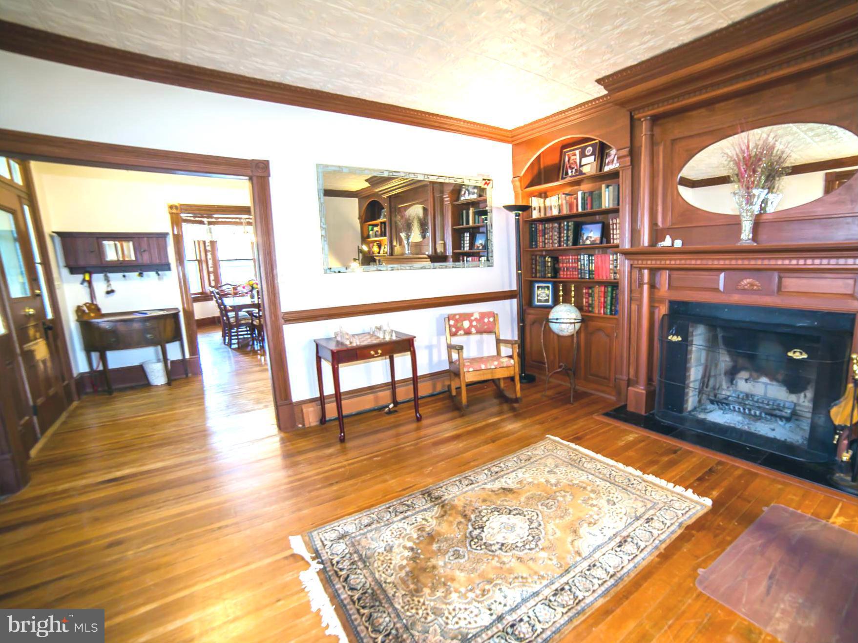 10383 Cliff Mills Road Marshall, VA 20115 - Photo 4 of 30 Living Room with beautiful fireplace