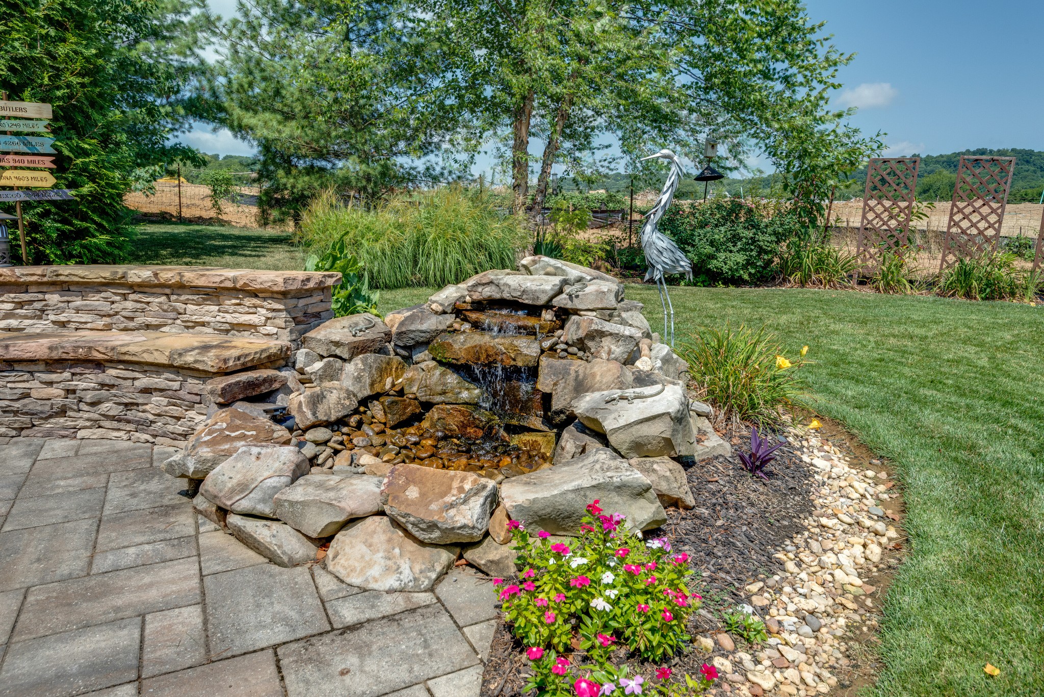 624 Streamside Lane Franklin, TN 37064 - Photo 24 of 33 a view of a garden with flowers