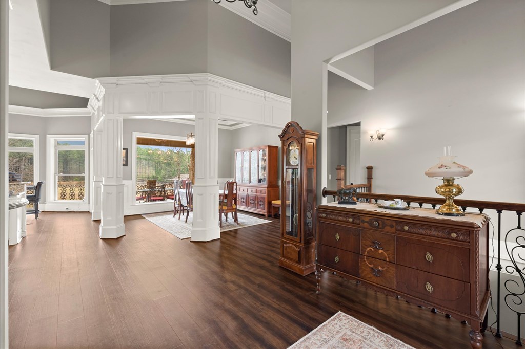 456 East Valley Road Northeast Rydal, GA 30171 - Photo 37 of 98 a living room with furniture and wooden floor