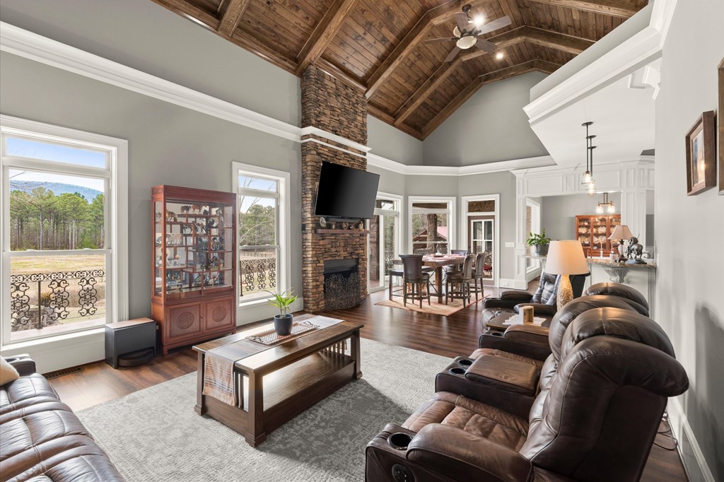 456 East Valley Road Northeast Rydal, GA 30171 - Photo 47 of 98 a living room with furniture and a large window