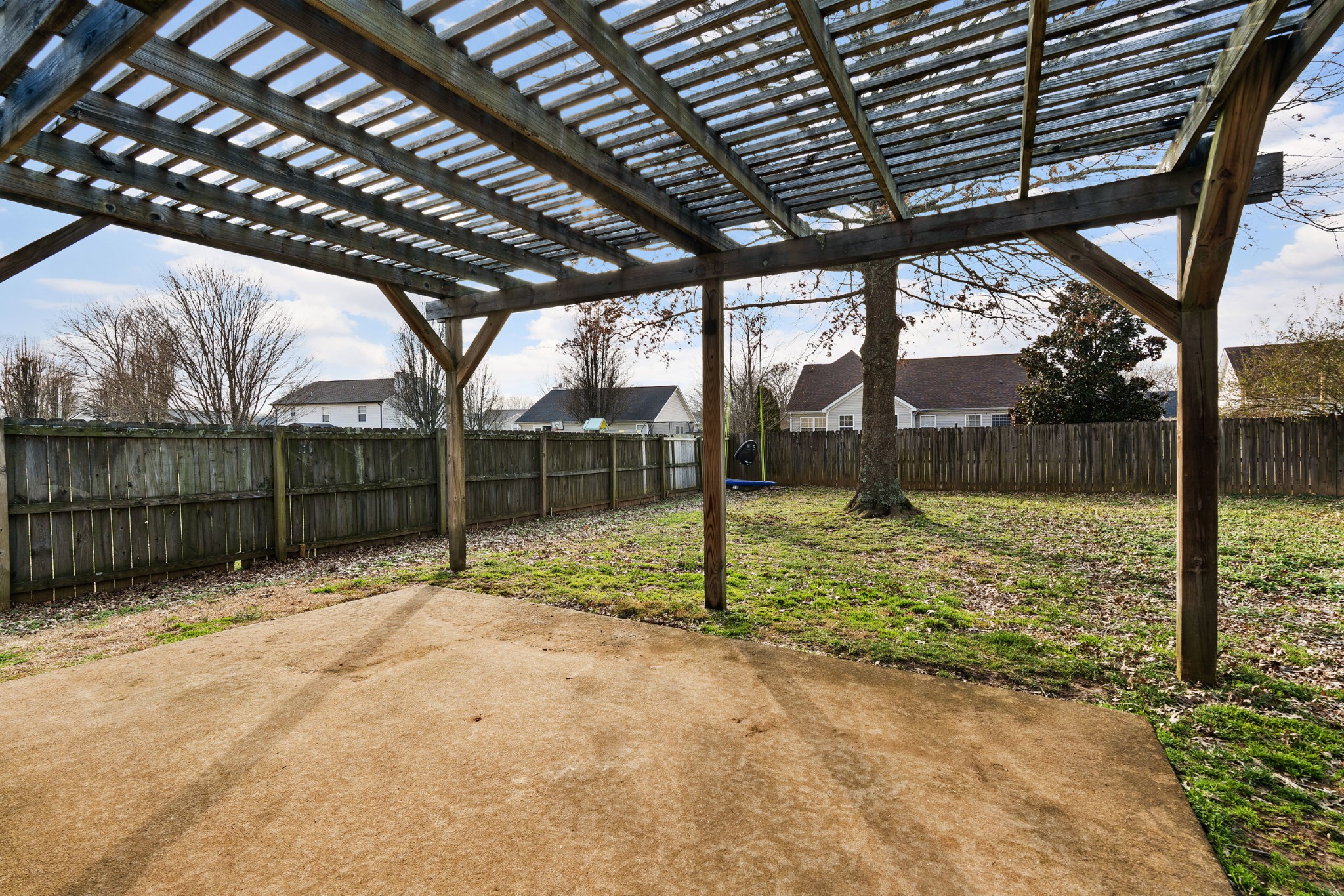 2213 New Port Drive Spring Hill, TN 37174 - Photo 23 of 32 a view of a backyard