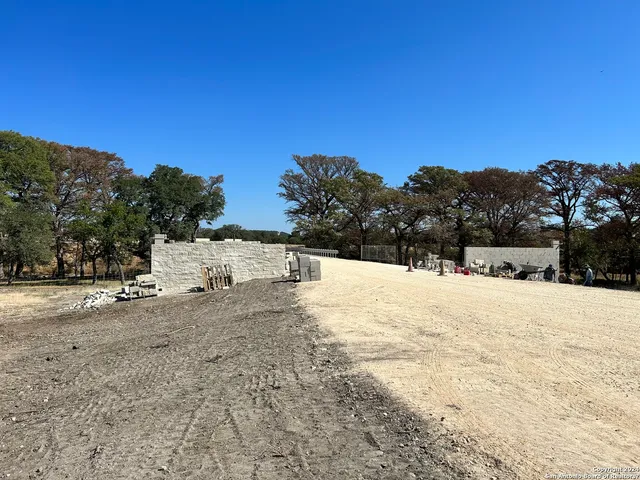 a view of road with trees