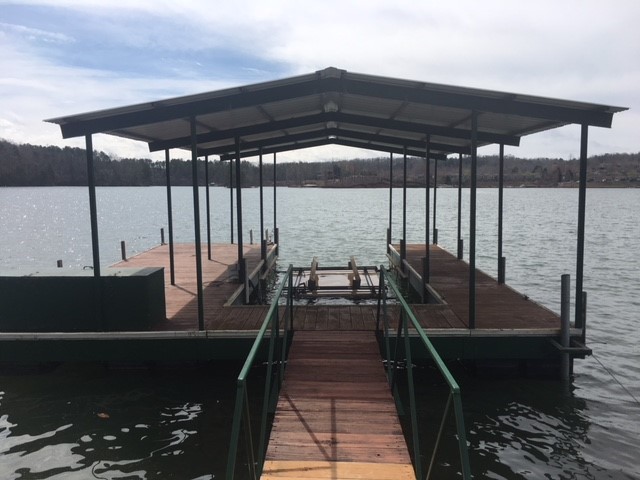 400 McAlister Road West Union, SC 29696 - Photo 6 of 25 Your covered dock with lift has deep water and is