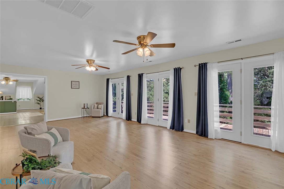 423 Kings Landing Road Onemo, VA 23130 - Photo 48 of 63 a view of livingroom with furniture and ceiling fan