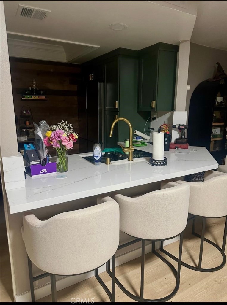 18223 Soledad Canyon Road, Unit 45 Canyon Country, CA 91387 - Photo 7 of 24 a kitchen with a table and chairs in it