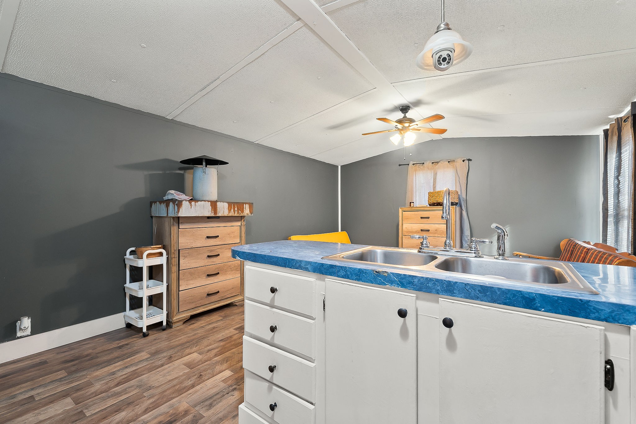 280 Bone Cave Road Rock Island, TN 38581 - Photo 7 of 27 a kitchen with a cabinets and wooden floor