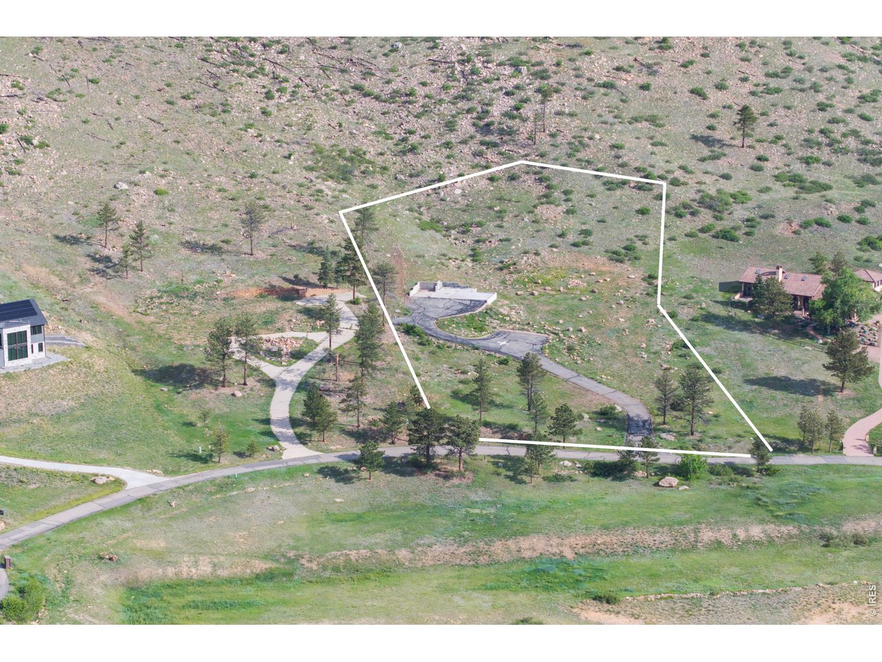 3029 Foothills Ranch Drive Boulder, CO 80302 - Photo 9 of 19 Lot lines are approximate and for illustrative purposes only. Buyer to verify.