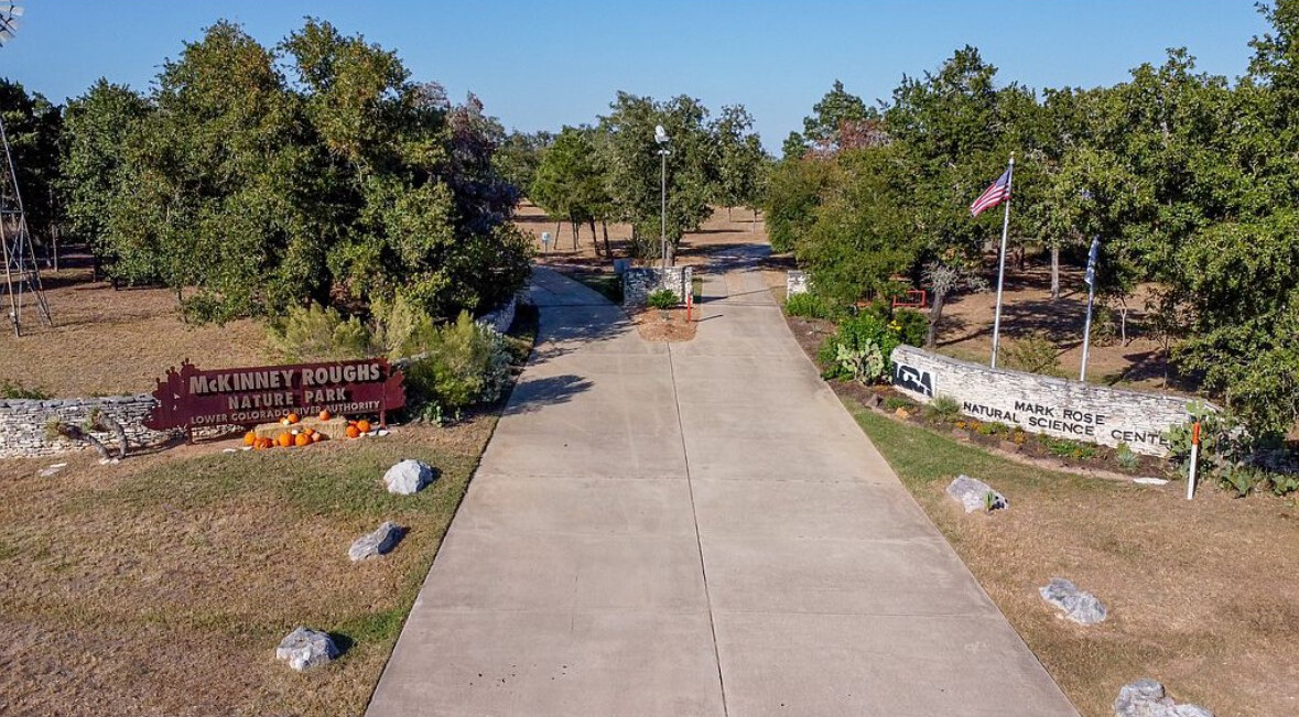 126 Short Toed Swoop Cedar Creek, TX 78612 - Photo 15 of 20 a view of a park with large trees