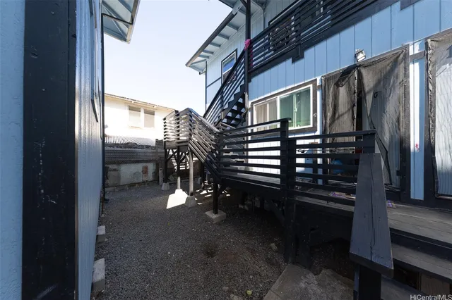 a view of outdoor space with seating area