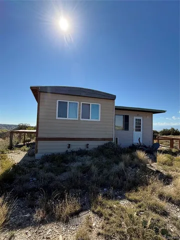 a backyard of a house