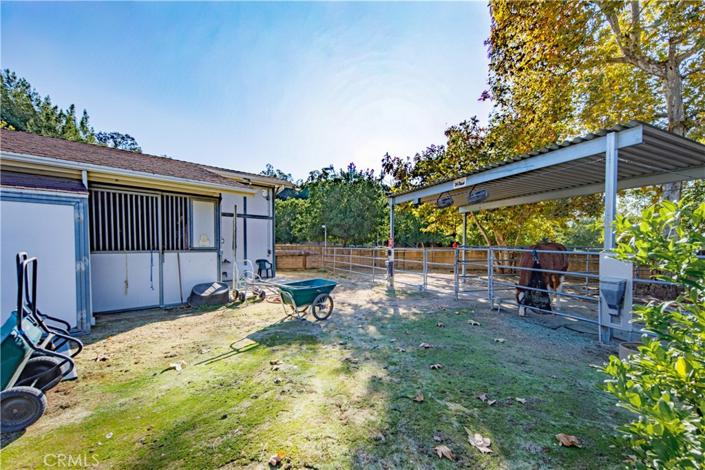 530 Conestoga Road San Dimas, CA 91773 - Photo 39 of 45 a view of backyard with swimming pool and patio