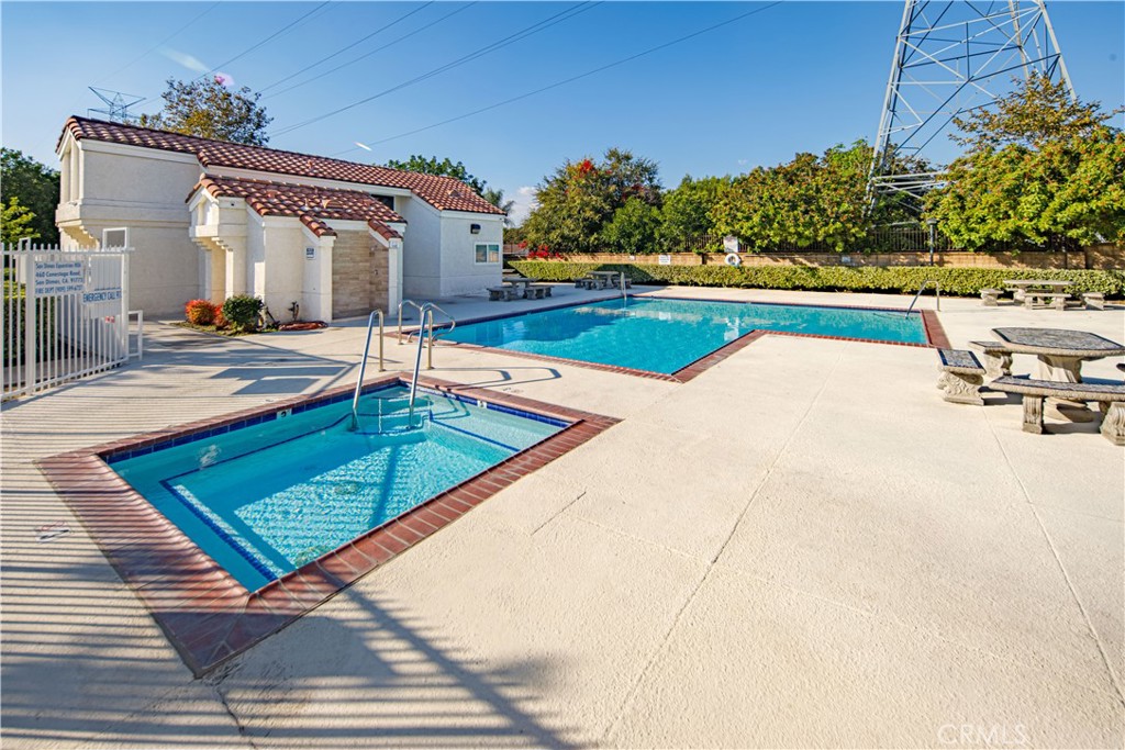 530 Conestoga Road San Dimas, CA 91773 - Photo 44 of 45 swimming pool view with a outdoor seating