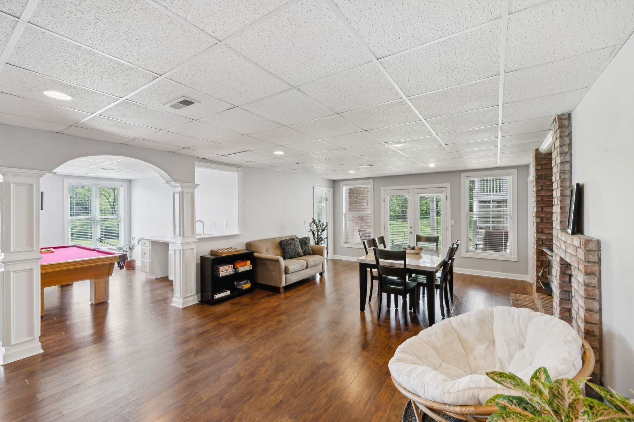 1546 Hudson Road Madison, TN 37115 - Photo 45 of 77 a view of a dining room with furniture window and wooden floor