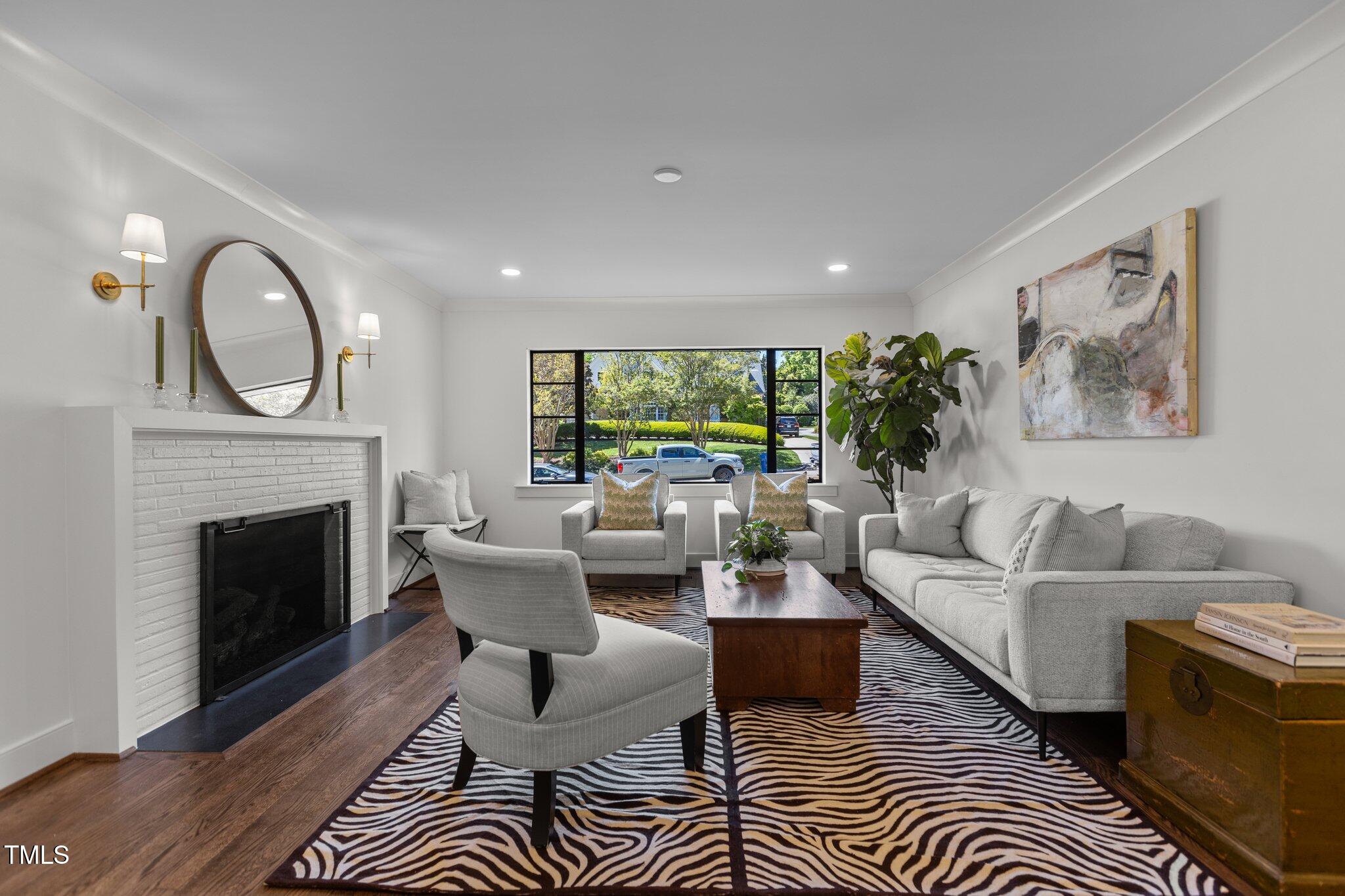 1310 Mayfair Road Raleigh, NC 27608 - Photo 9 of 56 Living room