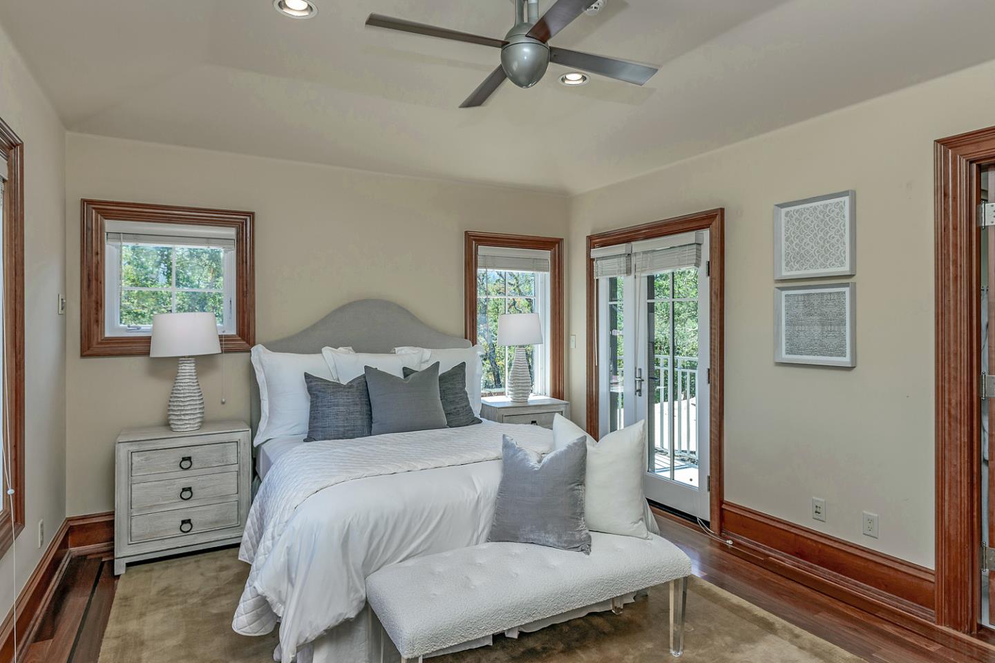 1 Redberry Ridge Portola Valley, CA 94028 - Photo 30 of 59 a bedroom with a bed and window