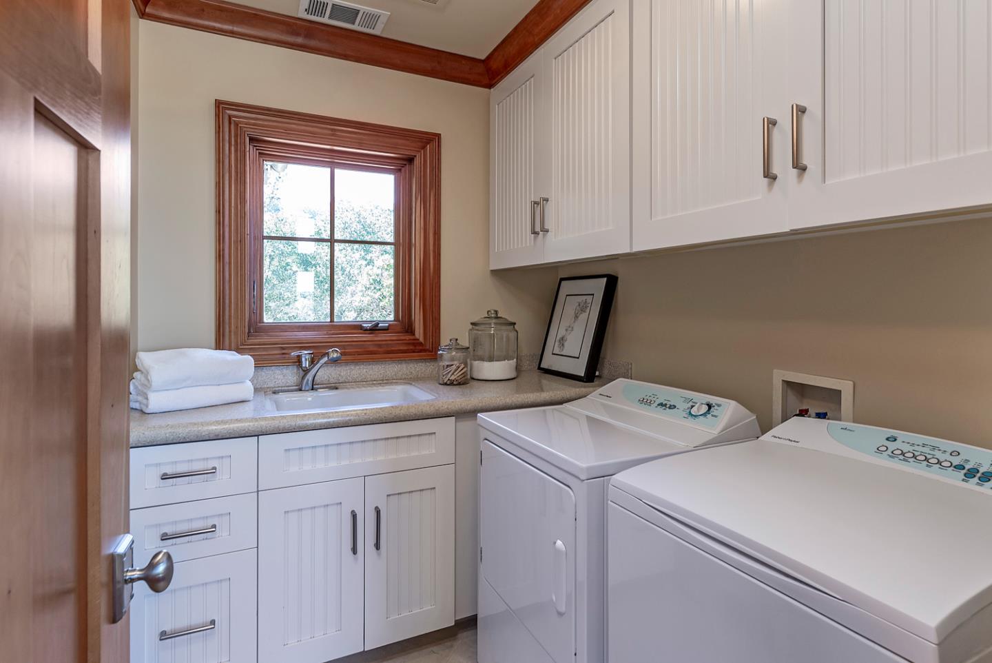 1 Redberry Ridge Portola Valley, CA 94028 - Photo 40 of 59 a utility room with dryer and washer