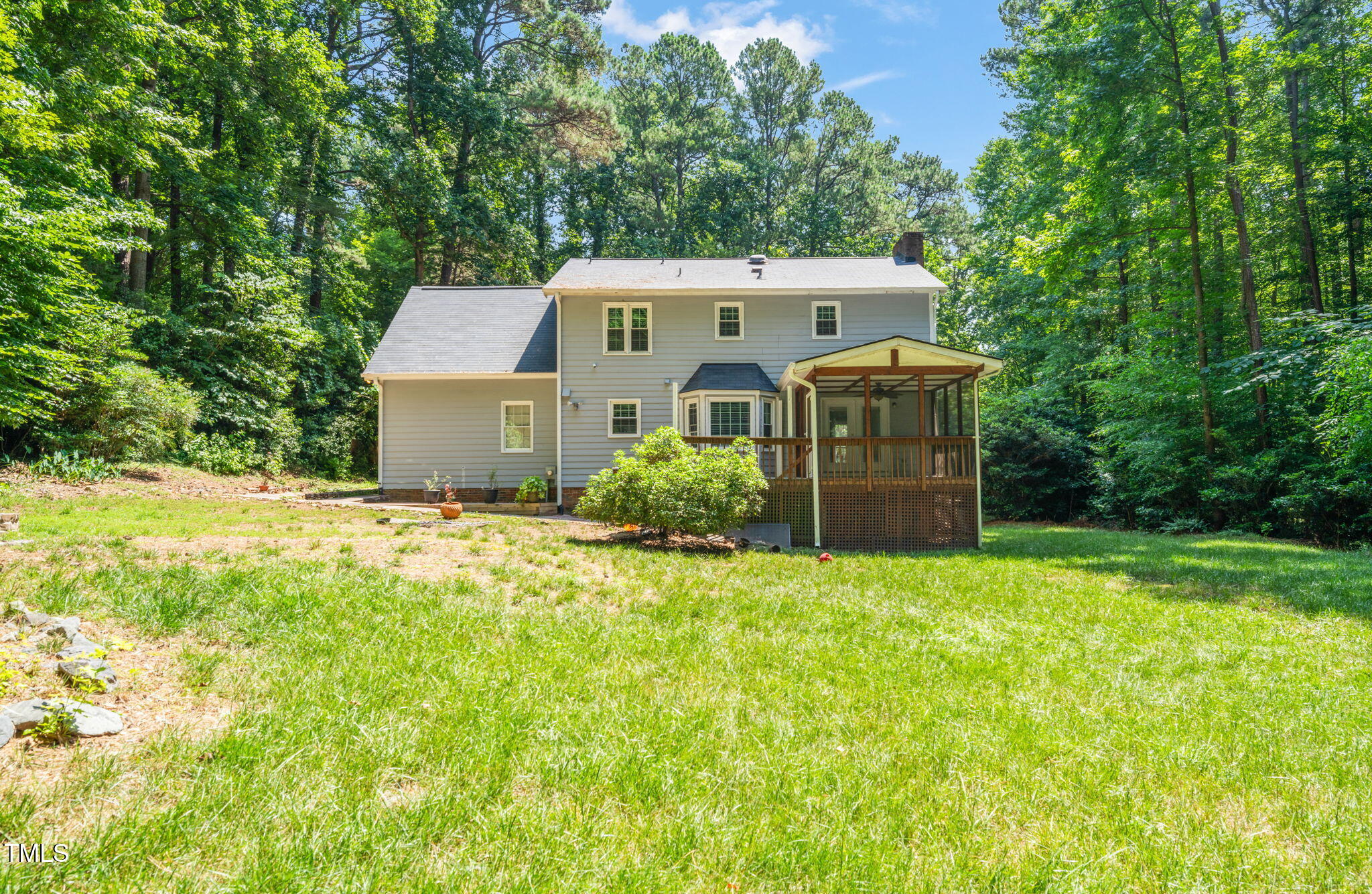 3821 Whispering Branch Road Raleigh, NC 27613 - Photo 31 of 35 Backyard