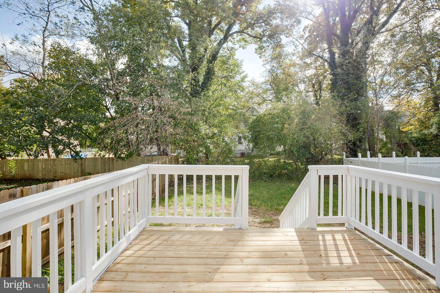 4103 West Cold Spring Lane Baltimore, MD 21215 - Photo 2 of 28 Rear Deck
