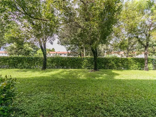 a view of a small deck