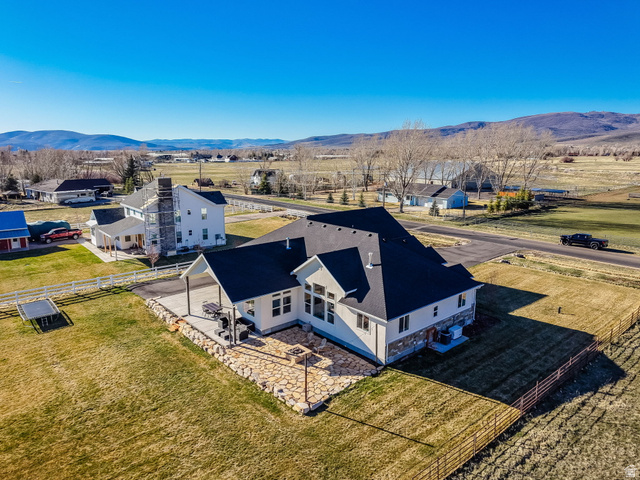 352 East Boulderville Road Oakley, UT 84055 - Photo 51 of 62 Aerial view of a mountainous background