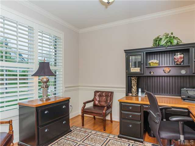 11520 Azari Court Raleigh, NC 27614 - Photo 4 of 24 Currently used as an office, this could be a living room. Studio/Study/Office
