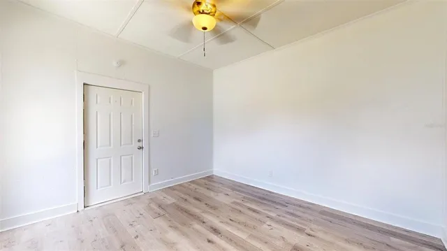 wooden floor in an empty room