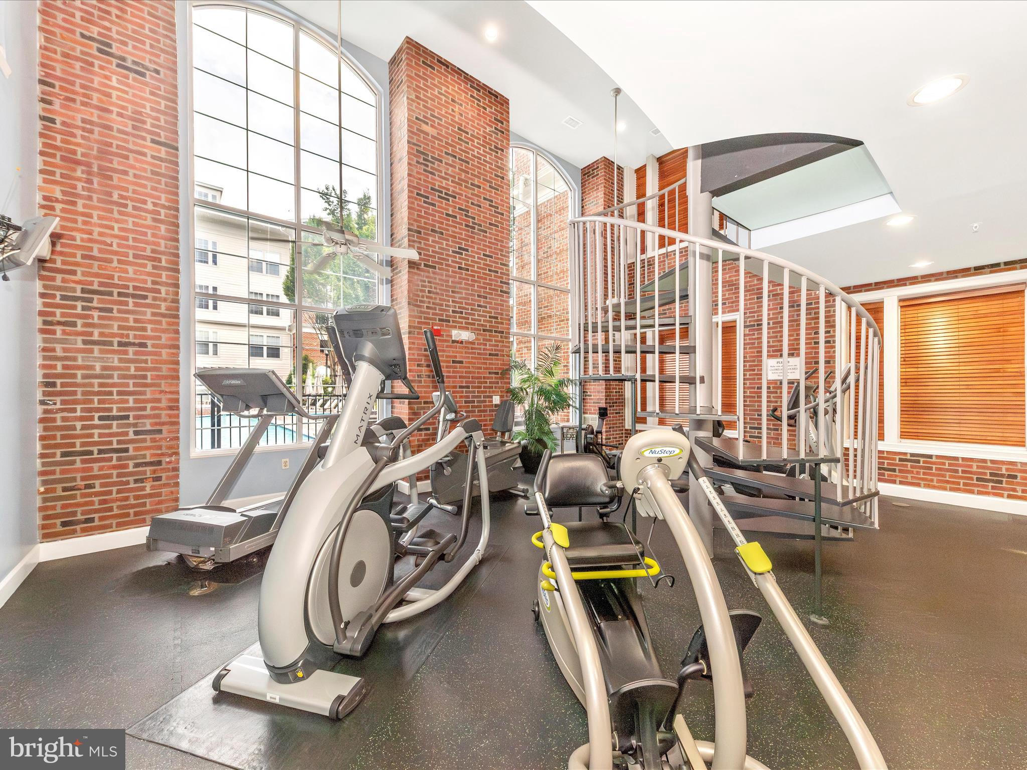 7 Booth Street, Unit 201 Gaithersburg, MD 20878 - Photo 38 of 67 a view of a room with gym equipment
