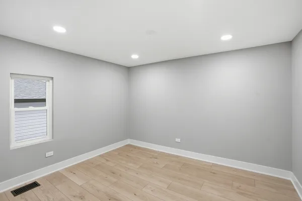 an entryway with a hallway