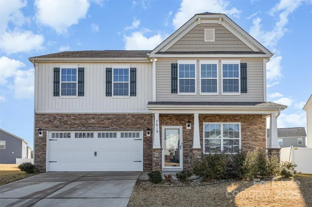 front view of a house